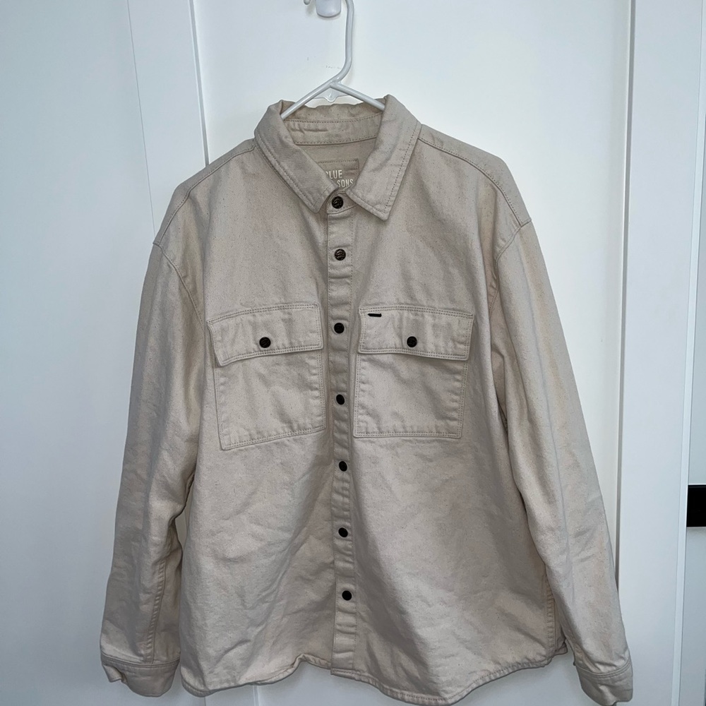 ONLY & SONS Light Tan Shirt Jacket
